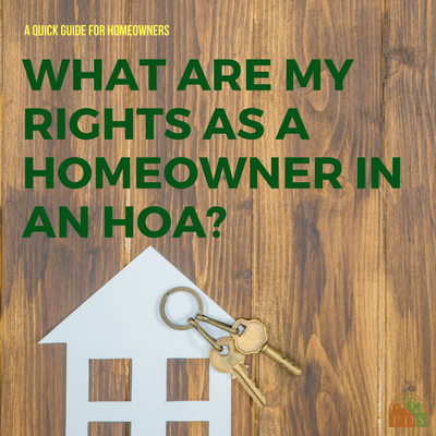 HOA Management Homeowner Rights Planned Development Services