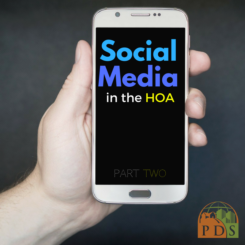 Social Media in the HOA