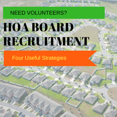 4 Useful HOA Board Recruitment Strategies