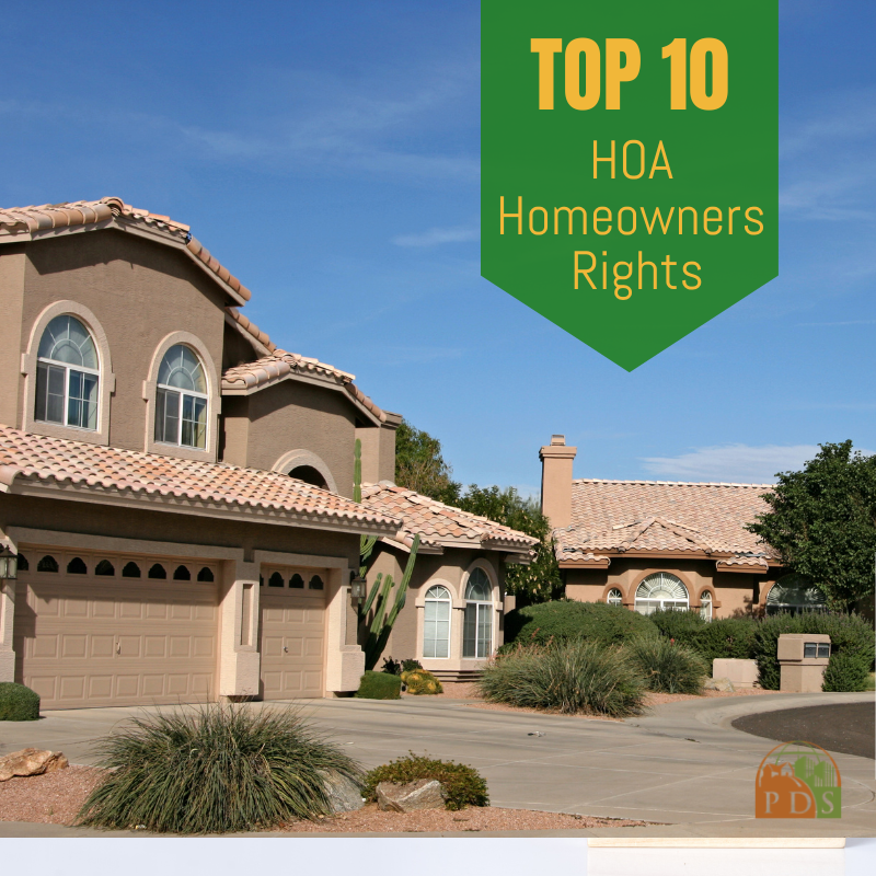 Top 10 HOA Homeowner Rights
